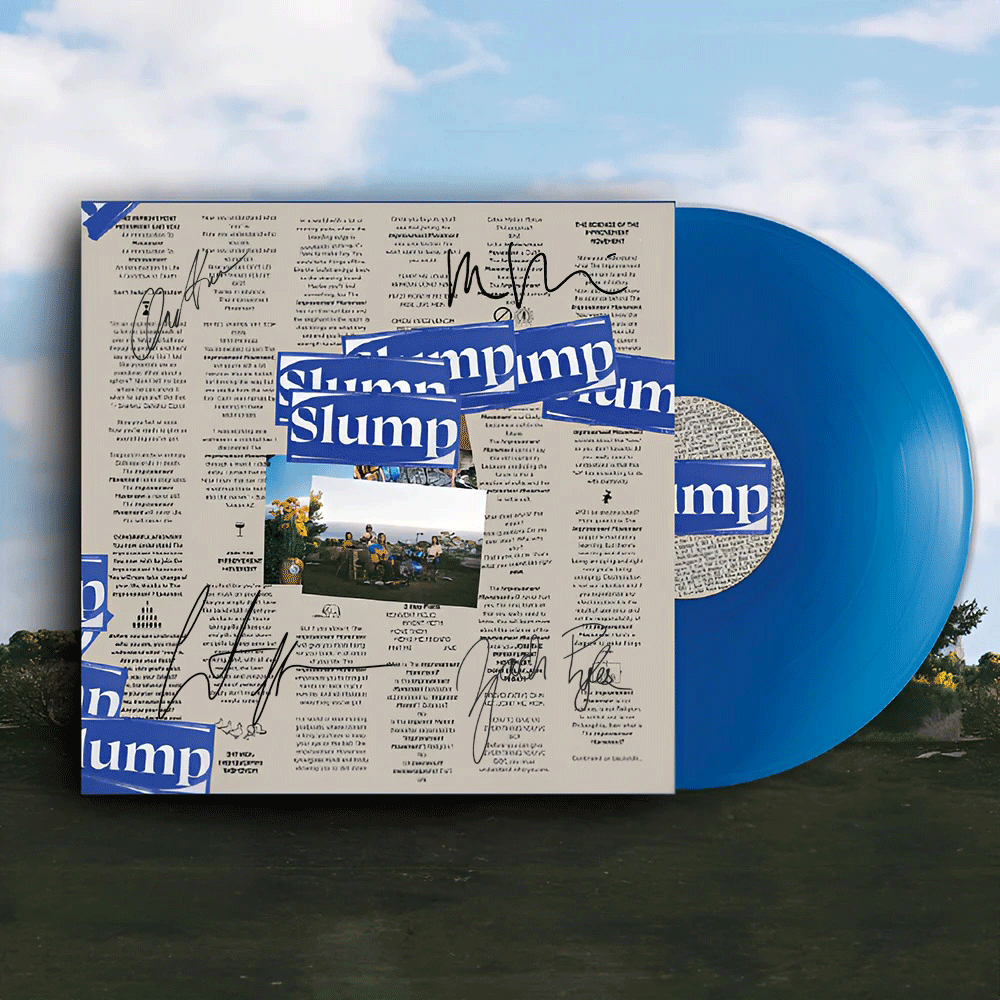 SLUMP ALBUM VINYL BLUE - SIGNED
