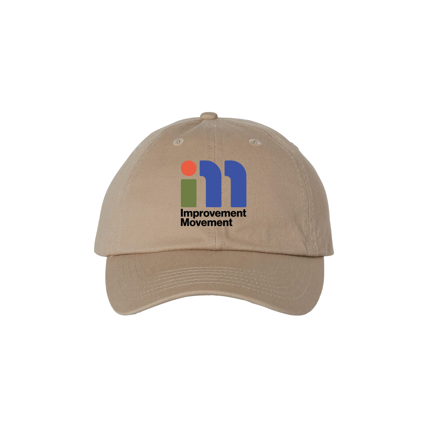 LOGO DAD HAT KHAKI