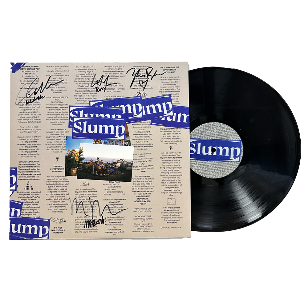 SLUMP ALBUM VINYL BLACK - SIGNED