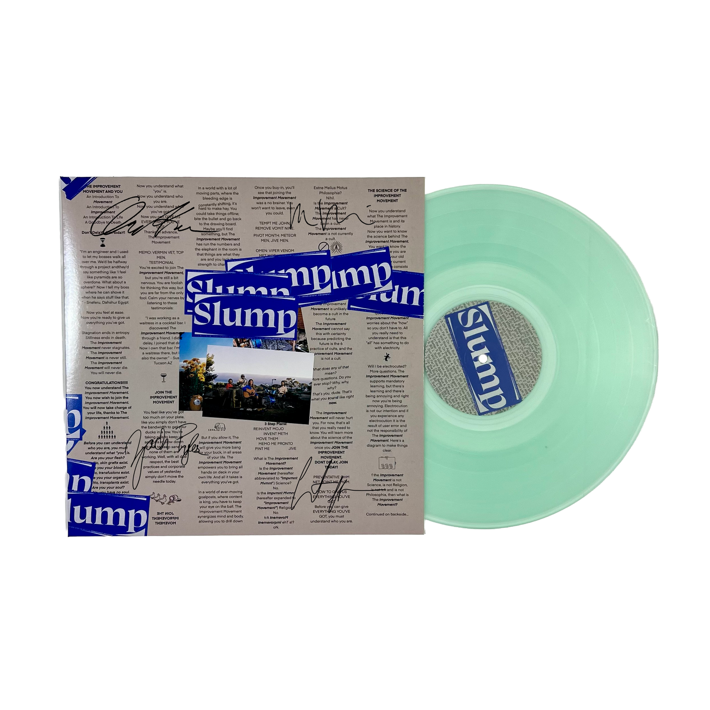 SLUMP - COKE BOTTLE VINYL - SIGNED