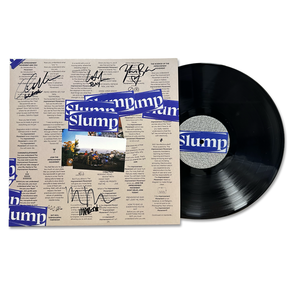 SLUMP ALBUM VINYL SIGNED