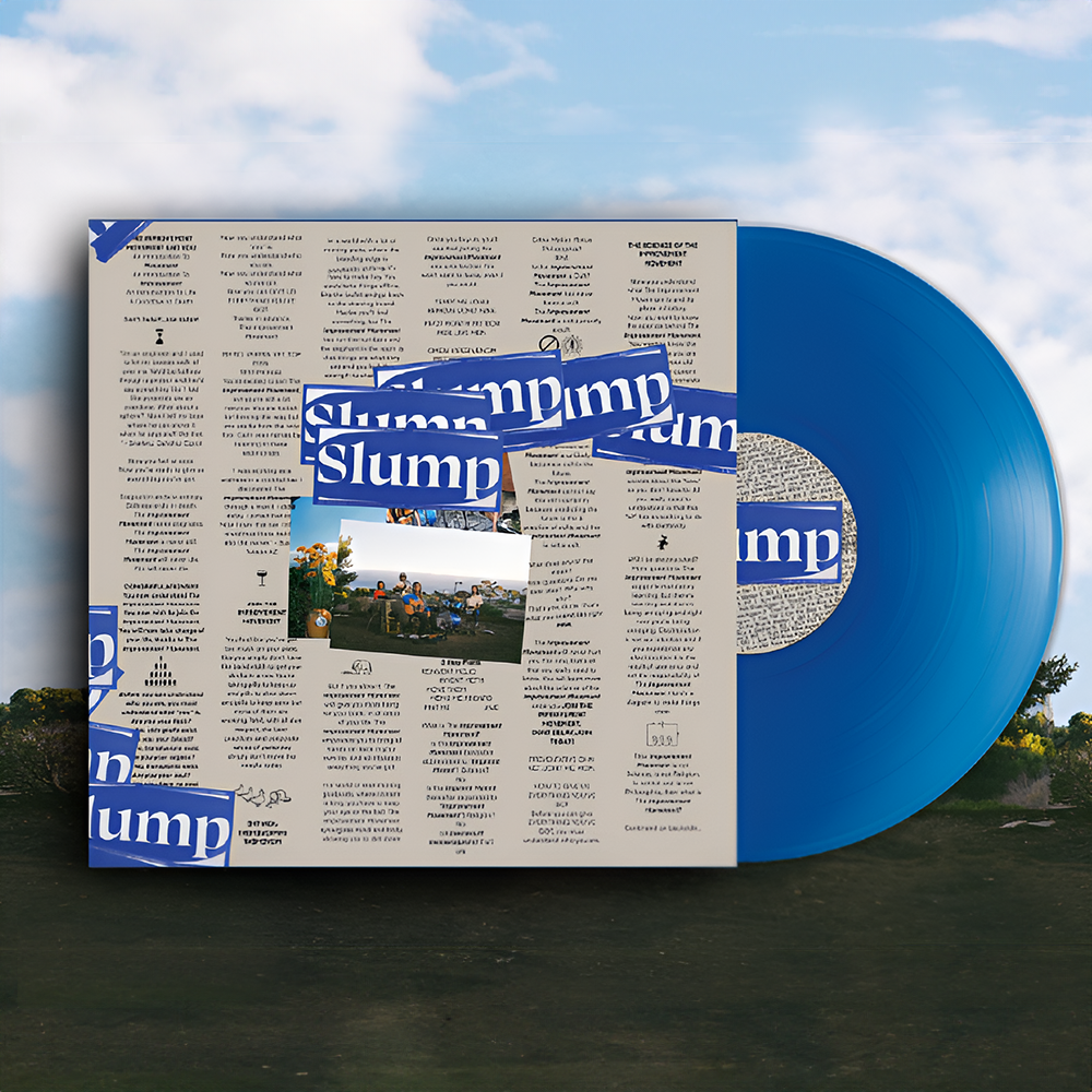 SLUMP ALBUM VINYL BLUE